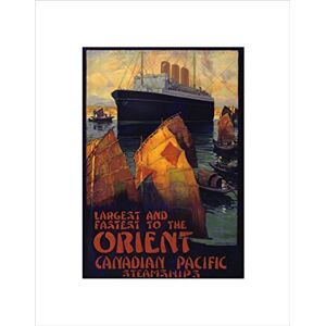 Wee Blue Coo Ad Travel Canadian Pacific Orient Fastest Ship Cruise Wall Art Print Wee Blue Coo Ad Travel Canadian Pacific Orient Fastest Ship Cruise Wall Art Print