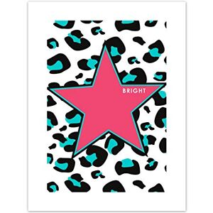 Wee Blue Coo Pink Teal Leopard Reverse Bright Art Print Canvas Premium Wall Decor Poster Wee Blue Coo Pink Teal Leopard Reverse Bright Art Print Canvas Premium Wall Decor Poster