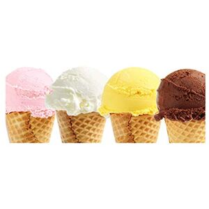 Wee Blue Coo Ice Cream Cones Food Sweet Kitchen Photo Picture Wall Art Print Wee Blue Coo Ice Cream Cones Food Sweet Kitchen Photo Picture Wall Art Print