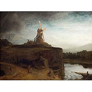 Fine Art Prints Rembrandt The Mill Barock Old Master Wandbild, ungerahmt Fine Art Prints Rembrandt The Mill Barock Old Master Wandbild, ungerahmt