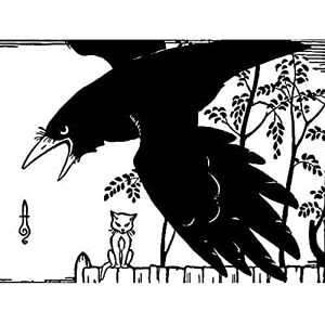 Fine Art Prints Artzybasheff Verotchka Crow Cat Illustration Art Print Canvas Premium Wall Decor Poster Mural Fine Art Prints Artzybasheff Verotchka Crow Cat Illustration Art Print Canvas Premium Wall Decor Poster Mural