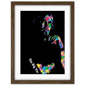 Wee Blue Coo Big Yin Billy Connolly Paint Splatter Artwork Framed Wall Art Print 18X24 Inch Wee Blue Coo Big Yin Billy Connolly Paint Splatter Artwork Framed Wall Art Print 18X24 Inch