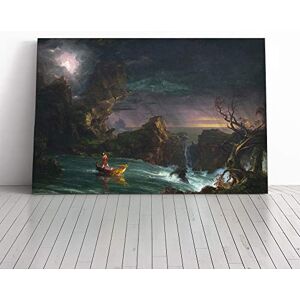 Big Box Art Thomas Cole The Voyage of Life Canvas Print Gallery Wrapped 30mm Frame Wall Art 20x14 inches Ready to Hang Modern Picture Living Room Bedroom Lounge Office Big Box Art Thomas Cole The Voyage of Life Canvas Print Gallery Wrapped 30mm Frame Wall Art 20x14 inches Ready to Hang Modern Picture Living Room Bedroom Lounge Office