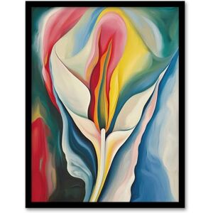 Artery8 Abstract Flower Bloom Watercolour Floral Painting For Living Room Artwork Framed Wall Art Print A4 Artery8 Abstract Flower Bloom Watercolour Floral Painting For Living Room Artwork Framed Wall Art Print A4