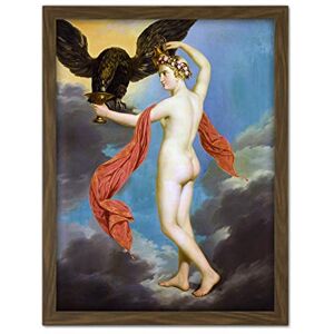 Artery8 Diez Hebe With Jupiter As Eagle Mythology Painting Artwork Framed Wall Art Print 18X24 Inch Artery8 Diez Hebe With Jupiter As Eagle Mythology Painting Artwork Framed Wall Art Print 18X24 Inch