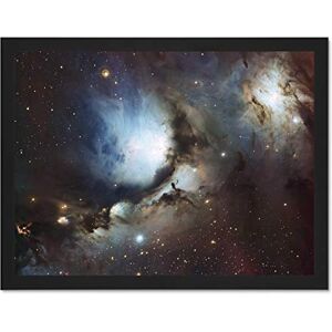 Wee Blue Coo Space Telescope Stars Orion Nebula Messier Hubble Large Framed Art Print Poster Wall Decor 18x24 inch Wee Blue Coo Space Telescope Stars Orion Nebula Messier Hubble Large Framed Art Print Poster Wall Decor 18x24 inch