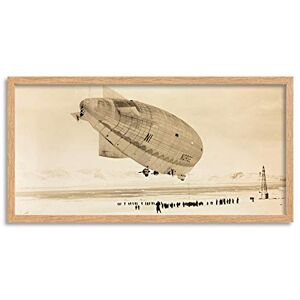 Fine Art Prints Photo Airship Norway Mooring Ny-Alesund 1926 Framed Wall Art Print Long 25X12 Inch Fine Art Prints Photo Airship Norway Mooring Ny-Alesund 1926 Framed Wall Art Print Long 25X12 Inch