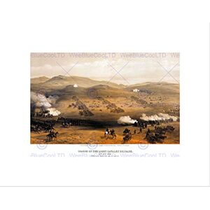 Wee Blue Coo Painting Landscape War Simpson Charge Light Brigade Wall Art Print Wee Blue Coo Painting Landscape War Simpson Charge Light Brigade Wall Art Print