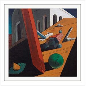 Artery8 Giorgio De Chirico Evil Genius Of A King Square Wooden Framed Wall Art Print Picture 16X16 Inch Artery8 Giorgio De Chirico Evil Genius Of A King Square Wooden Framed Wall Art Print Picture 16X16 Inch