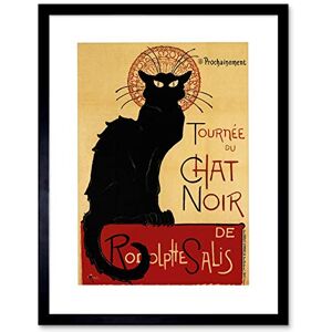 Wee Blue Coo Black Cat Chat Noir Rodolphe Salis Paris France Picture Framed Wall Art Print Wee Blue Coo Black Cat Chat Noir Rodolphe Salis Paris France Picture Framed Wall Art Print