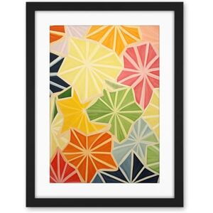 Artery8 Colourful Slices of Star Fruit Bright Watercolour Painting Abstract Carambola Kitchen Artwork Framed Wall Art Print 18X24 Inch Artery8 Colourful Slices of Star Fruit Bright Watercolour Painting Abstract Carambola Kitchen Artwork Framed Wall Art Print 18X24 Inch