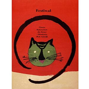 Wee Blue Coo Festival Film Movie Cat Poland Warsaw Large Wall Art Poster Print Thick Paper 18X24 Inch Wee Blue Coo Festival Film Movie Cat Poland Warsaw Large Wall Art Poster Print Thick Paper 18X24 Inch