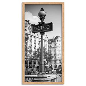 Wee Blue Coo Metro Sign Paris Long Panel Framed Wall Art Print Wee Blue Coo Metro Sign Paris Long Panel Framed Wall Art Print