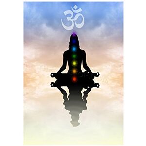 Wee Blue Coo Painting Illustration Buddhist Lotus Chakras Peace Symbol Wall Art Print Wee Blue Coo Painting Illustration Buddhist Lotus Chakras Peace Symbol Wall Art Print