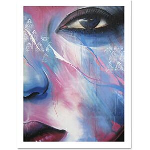 Fine Art Prints Graffiti Beautiful Face Painting Large Framed Art Print Poster Wall Decor 18x24 inch Fine Art Prints Graffiti Beautiful Face Painting Large Framed Art Print Poster Wall Decor 18x24 inch