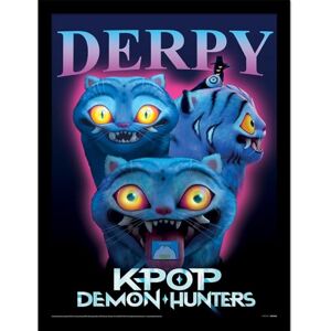 Pyramid K-Pop Demon Hunters (Derpy) 30cm x 40cm Framed Collector Print – Fun Anime Style K-Pop Wall Poster for Fans and Collectors Pyramid K-Pop Demon Hunters (Derpy) 30cm x 40cm Framed Collector Print – Fun Anime Style K-Pop Wall Poster for Fans and Collectors