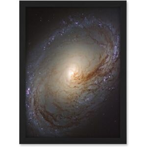 Artery8 Hubble Space Telescope Image NGC 3368 Orange Blue Galaxy Also Known As Messier 96 Starbirth Occurring Along Dark Dust Gas Filaments Spiral Arms Artwork Framed A3 Wall Art Print Artery8 Hubble Space Telescope Image NGC 3368 Orange Blue Galaxy Also Known As Messier 96 Starbirth Occurring Along Dark Dust Gas Filaments Spiral Arms Artwork Framed A3 Wall Art Print