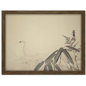 Artery8 Seiho Twelve Signs Snake Japanese Painting Artwork Framed Wall Art Print 18X24 Inch Artery8 Seiho Twelve Signs Snake Japanese Painting Artwork Framed Wall Art Print 18X24 Inch