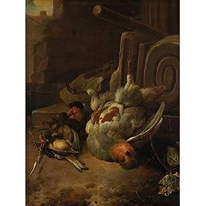 Artery8 D'Hondecoeter Dead Birds Painting Art Print Canvas Premium Wall Decor Poster Mural Artery8 D'Hondecoeter Dead Birds Painting Art Print Canvas Premium Wall Decor Poster Mural