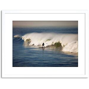 Wee Blue Coo SPORT PHOTO SURFING SURF SURFER OCEAN WAVE SEA COOL FRAMED PRINT F97X6435 Wee Blue Coo SPORT PHOTO SURFING SURF SURFER OCEAN WAVE SEA COOL FRAMED PRINT F97X6435