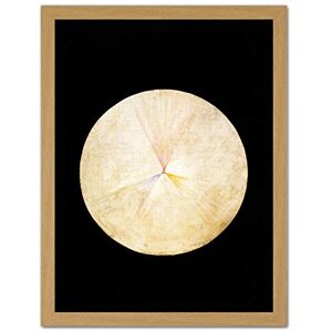 Wee Blue Coo Abstract Circle Hilma Af Klint No 14 Swan Artwork Framed Wall Art Print 18X24 Inch Wee Blue Coo Abstract Circle Hilma Af Klint No 14 Swan Artwork Framed Wall Art Print 18X24 Inch