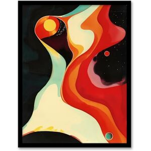 Artery8 Abstract Galaxy Space Artwork Planets Stars Living Room Artwork Framed Wall Art Print A4 Artery8 Abstract Galaxy Space Artwork Planets Stars Living Room Artwork Framed Wall Art Print A4