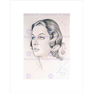 Wee Blue Coo PAINTING ILLUSTRATION 1942 JANICE ALBERTO VARGA FRAMED ART PRINT MOUNT B12X10816 Wee Blue Coo PAINTING ILLUSTRATION 1942 JANICE ALBERTO VARGA FRAMED ART PRINT MOUNT B12X10816