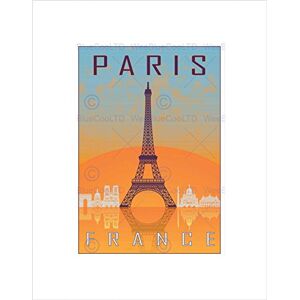 Wee Blue Coo Travel Paris City France Eiffel Tower Arc De Triomphe Wall Art Print Wee Blue Coo Travel Paris City France Eiffel Tower Arc De Triomphe Wall Art Print