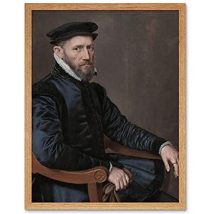Artery8 Anthonis Mor Portraits Sir Thomas Gresham Painting Art Print Framed Poster Wall Decor 12x16 inch Artery8 Anthonis Mor Portraits Sir Thomas Gresham Painting Art Print Framed Poster Wall Decor 12x16 inch