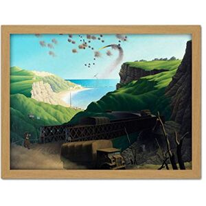 Fine Art Prints Harris Coast Road Before Ortona WWII War Painting Large Framed Art Print Poster Wall Decor 18x24 in Fine Art Prints Harris Coast Road Before Ortona WWII War Painting Large Framed Art Print Poster Wall Decor 18x24 in