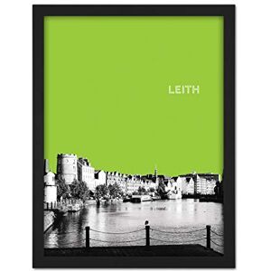 Wee Blue Coo Leith Shore Edinburgh Scotland Scottish Landmark West View Green Artwork Framed Wall Art Print 18X24 Inch Wee Blue Coo Leith Shore Edinburgh Scotland Scottish Landmark West View Green Artwork Framed Wall Art Print 18X24 Inch