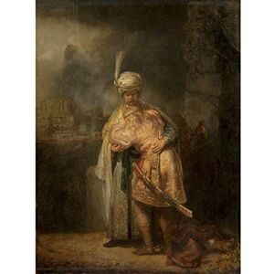 Fine Art Prints Harmensz Van Rijn Rembrandt Davids Farewell To Jonathan Large Wall Art Print Canvas Premium Poster Mural Fine Art Prints Harmensz Van Rijn Rembrandt Davids Farewell To Jonathan Large Wall Art Print Canvas Premium Poster Mural