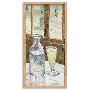 Fine Art Prints Vincent Van Gogh Cafetafel Met Absint Painting Long Framed Art Print Wall Poster 25x12 inch Fine Art Prints Vincent Van Gogh Cafetafel Met Absint Painting Long Framed Art Print Wall Poster 25x12 inch