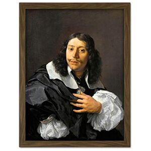 Artery8 Rembrandt Van Rijn Selfportrait Life Drawing Artwork Framed Wall Art Print 18X24 Inch Artery8 Rembrandt Van Rijn Selfportrait Life Drawing Artwork Framed Wall Art Print 18X24 Inch