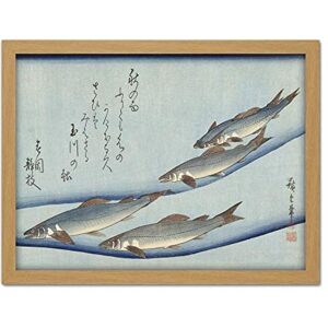 Artery8 Hiroshige Trout Animals Fish Japanese Artwork Framed Wall Art Print 18X24 Inch Artery8 Hiroshige Trout Animals Fish Japanese Artwork Framed Wall Art Print 18X24 Inch