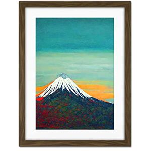 Doppelganger33 LTD Mount Fuji Volcano Peak At Sunrise Artwork Framed Wall Art Print 18X24 Inch Doppelganger33 LTD Mount Fuji Volcano Peak At Sunrise Artwork Framed Wall Art Print 18X24 Inch