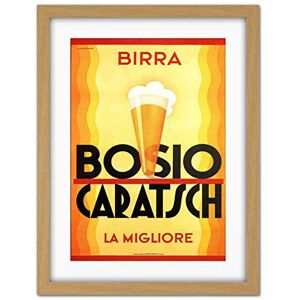 Wee Blue Coo Alcohol Beer Bosio Caratsch Italy Vintage Artwork Framed Wall Art Print 18X24 Inch Wee Blue Coo Alcohol Beer Bosio Caratsch Italy Vintage Artwork Framed Wall Art Print 18X24 Inch