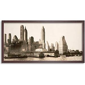 Artery8 Underhill New York City 1932 Vintage Photo Framed Wall Art Print Long 25X12 Inch Artery8 Underhill New York City 1932 Vintage Photo Framed Wall Art Print Long 25X12 Inch