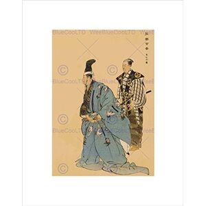 Wee Blue Coo Cultural Japan Abstract Samurai Warrior Kogyo Wall Art Print Wee Blue Coo Cultural Japan Abstract Samurai Warrior Kogyo Wall Art Print