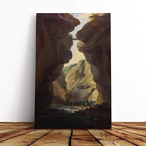 Big Box Art Caspar Wolf Dala River Canvas Print Gallery Wrapped 30mm Frame Wall Art 24x16 inches Ready to Hang Modern Animals Picture Living Room Bedroom Lounge Office Big Box Art Caspar Wolf Dala River Canvas Print Gallery Wrapped 30mm Frame Wall Art 24x16 inches Ready to Hang Modern Animals Picture Living Room Bedroom Lounge Office