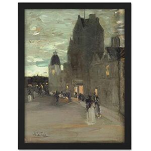 Fine Art Prints Guthrie Street Oban Night Scotland Grey Painting Large Framed Art Print Poster Wall Decor 18x24 in Fine Art Prints Guthrie Street Oban Night Scotland Grey Painting Large Framed Art Print Poster Wall Decor 18x24 in