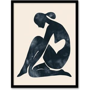 Artery8 Woman Abstract Minimalism Figure Female Painting Living Room Artwork Framed Wall Art Print A4 Artery8 Woman Abstract Minimalism Figure Female Painting Living Room Artwork Framed Wall Art Print A4