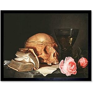Fine Art Prints De Heem Vanitas Still-life Skull Book Roses Painting Unframed Wall Art Print Poster Home Decor Premium Fine Art Prints De Heem Vanitas Still-life Skull Book Roses Painting Unframed Wall Art Print Poster Home Decor Premium