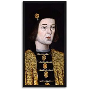 Fine Art Prints Anonymous Portrait King Edward IV England Painting Long Framed Art Print Wall Poster 25x12 inch Fine Art Prints Anonymous Portrait King Edward IV England Painting Long Framed Art Print Wall Poster 25x12 inch