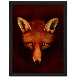 Artery8 Reinagle Renard Fox Book illustration Recreation Painting Artwork Framed Wall Art Print 18X24 Inch Artery8 Reinagle Renard Fox Book illustration Recreation Painting Artwork Framed Wall Art Print 18X24 Inch