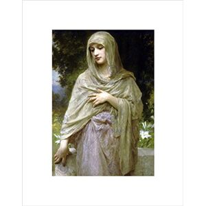 Wee Blue Coo WILLIAM ADOLPHE BOUGUEREAU MODESTIE OLD MASTER FRAMED ART PRINT MOUNT B12X2301 Wee Blue Coo WILLIAM ADOLPHE BOUGUEREAU MODESTIE OLD MASTER FRAMED ART PRINT MOUNT B12X2301
