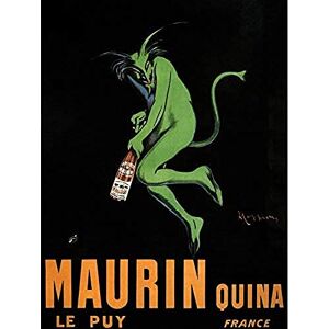 Wee Blue Coo Advert Maurin Le Puy Quina Alcohol Cappiello France Large Art Print Poster Wall Decor 18x24 inch Wee Blue Coo Advert Maurin Le Puy Quina Alcohol Cappiello France Large Art Print Poster Wall Decor 18x24 inch