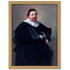 Artery8 Frans Hals Portrait Of Lucas De Clercq Painting Artwork Framed Wall Art Print 18X24 Inch Artery8 Frans Hals Portrait Of Lucas De Clercq Painting Artwork Framed Wall Art Print 18X24 Inch