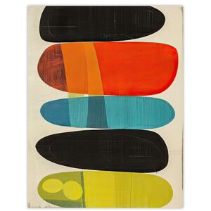 Artery8 Mid Century Modern Abstract Colour Shades Living Room Extra Large XL Wall Art Poster Print Artery8 Mid Century Modern Abstract Colour Shades Living Room Extra Large XL Wall Art Poster Print