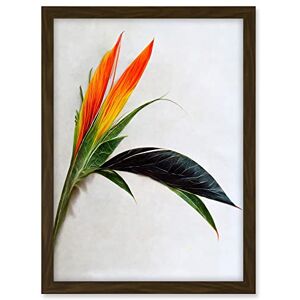 Wee Blue Coo Tropical Plant Bird of Paradise Flower Botanical Bloom Artwork Framed A3 Wall Art Print Wee Blue Coo Tropical Plant Bird of Paradise Flower Botanical Bloom Artwork Framed A3 Wall Art Print